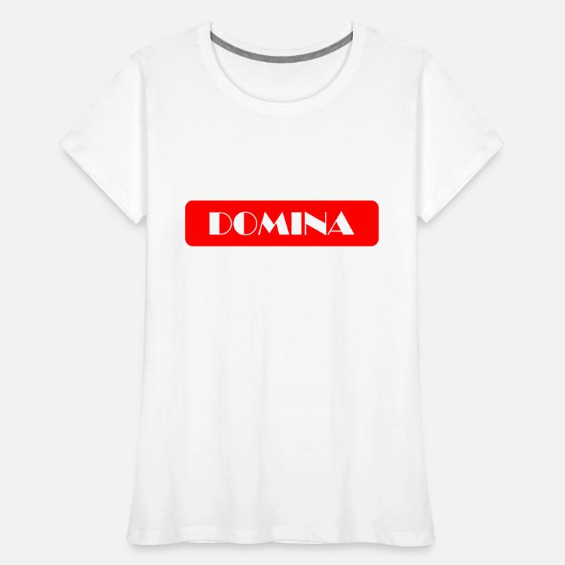 Domina oder BDSM-Herrin Frauen Premium Bio T-Shirt