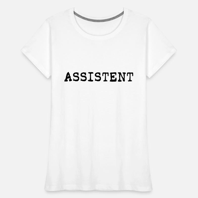 Assistent Frauen Premium Bio T-Shirt