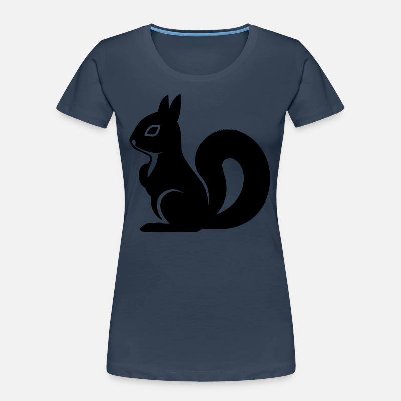 Eichhörnchen Frauen Premium Bio T-Shirt