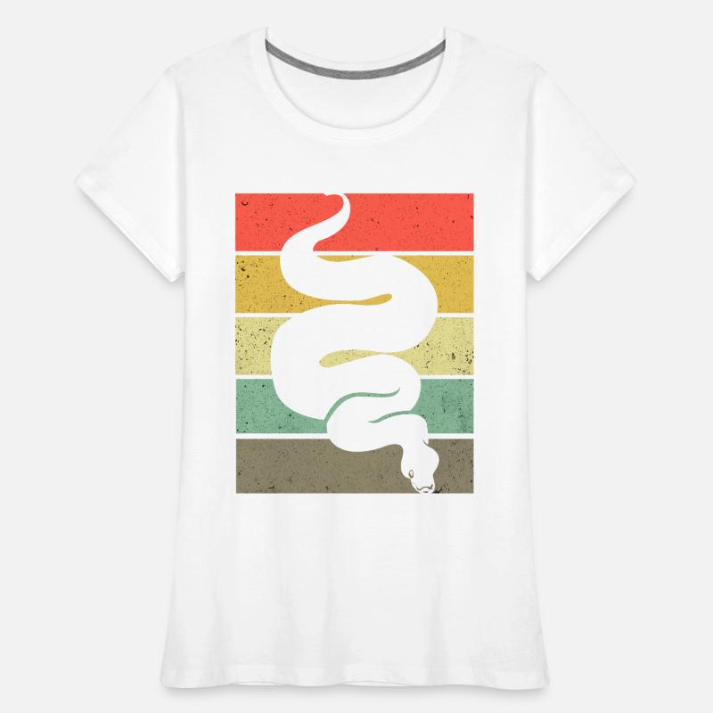 Python Frauen Premium Bio T-Shirt