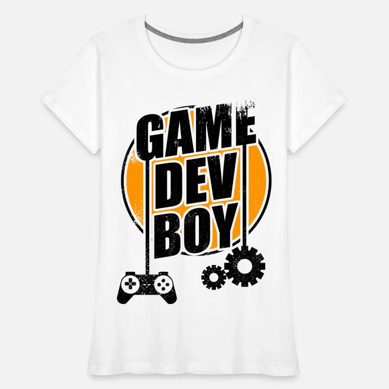 Game Dev Junge Frauen Premium Bio T-Shirt