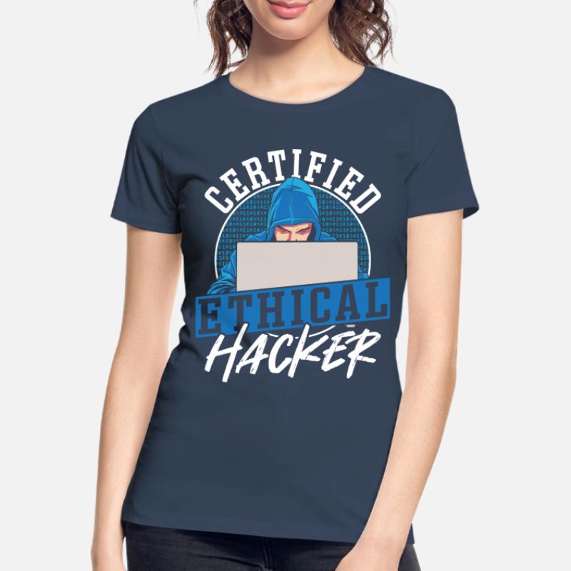 Certified Ethical Hacker Hacking Network Developer Frauen Premium Bio T-Shirt