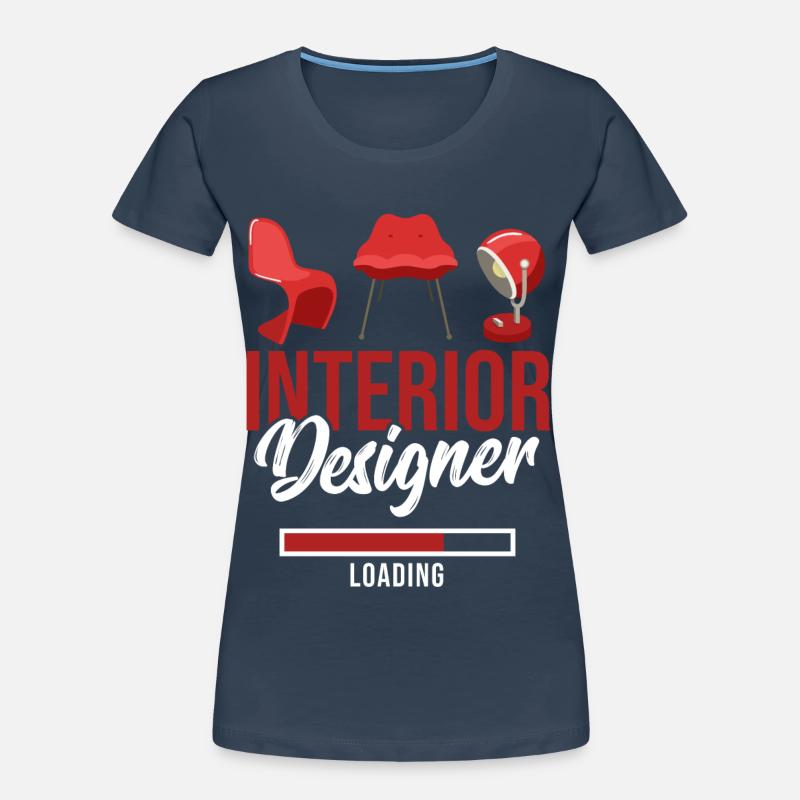Interior Designer Loading Interior Design Women's Premium Organic T-Shirt