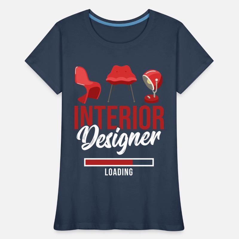 Interior Designer Loading Interior Design Women's Premium Organic T-Shirt