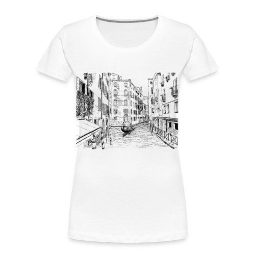 Venedig - Frauen Premium Bio T-Shirt