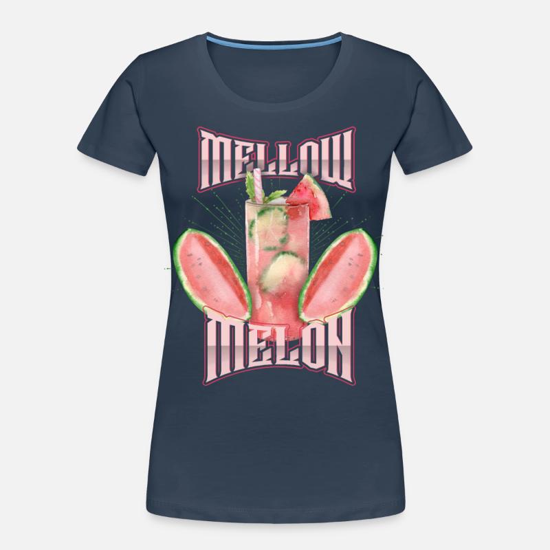 Melon, pastèque, cocktail de melon, Dire T-shirt bio Premium Femme