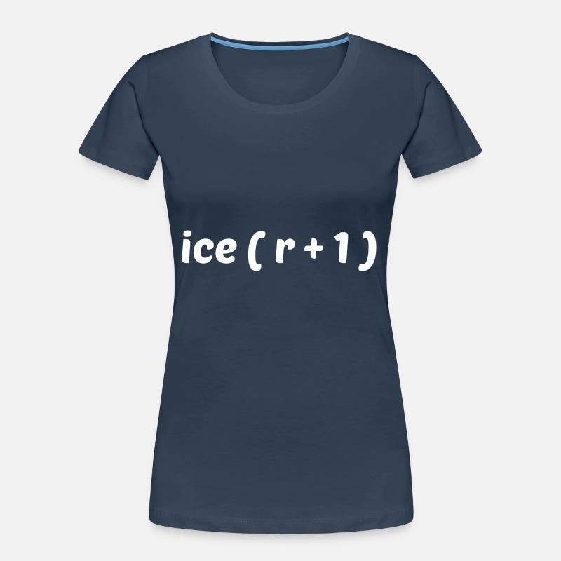 Math gift nerd teacher math teacher math Women's Premium Organic T-Shirt