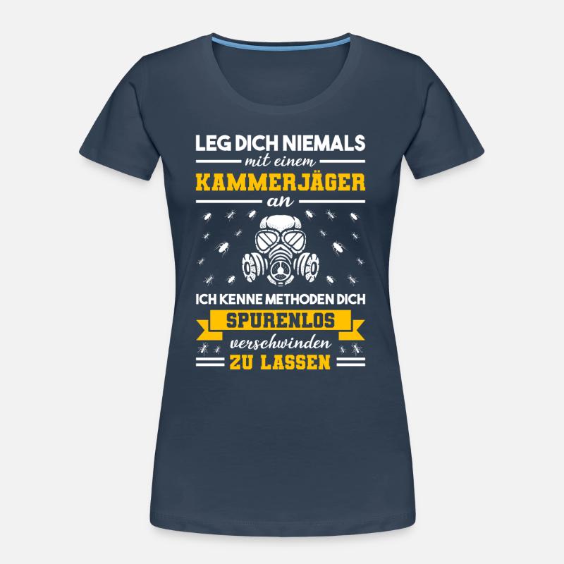 Kammerjäger Schädlingsbekämpfer - Frauen Premium Bio T-Shirt - 