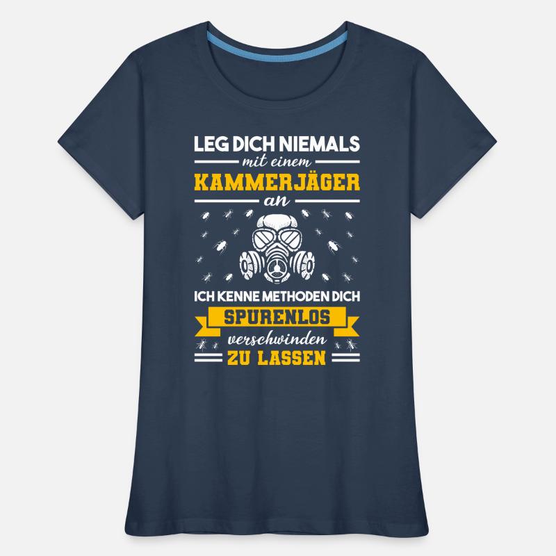 Kammerjäger Schädlingsbekämpfer Frauen Premium Bio T-Shirt