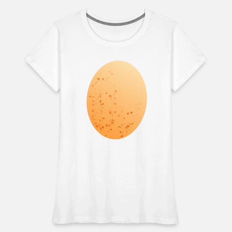 Egg chicken egg Women's Premium Organic T-Shirt