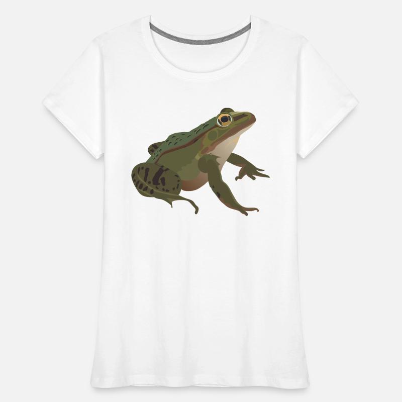Frog mister frog toad common toad tree frog idea Women's Premium Organic T-Shirt