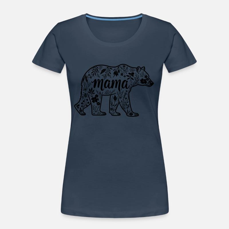 mama bear - maman ourse T-shirt bio Premium Femme