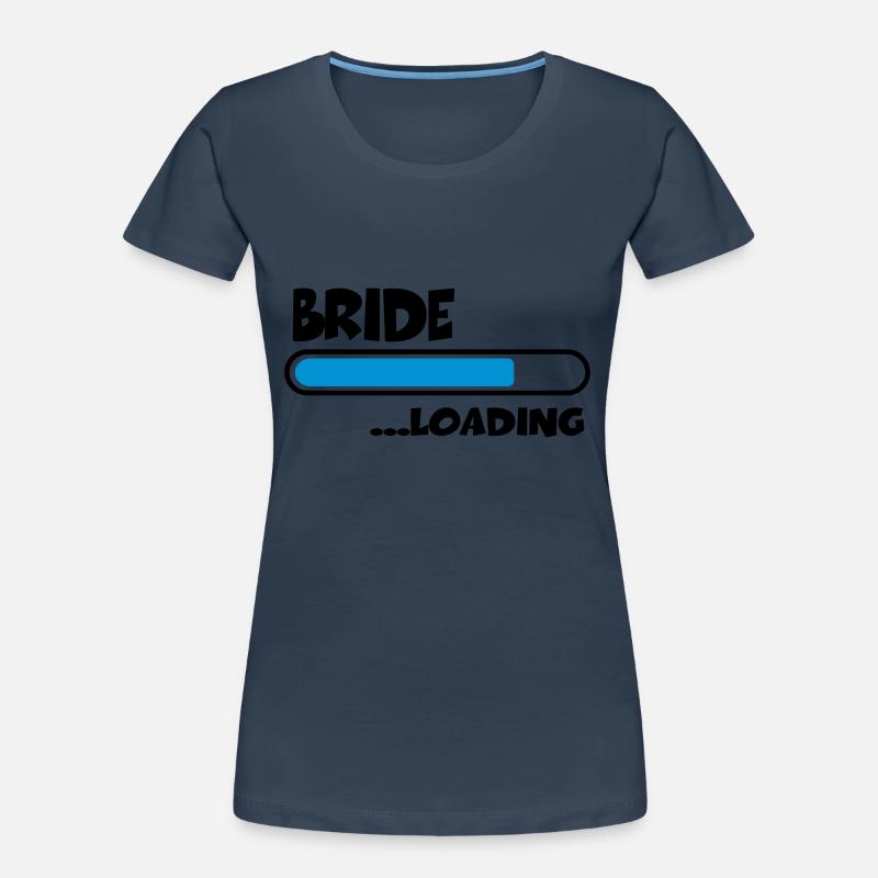Bride loading Frauen Premium Bio T-Shirt