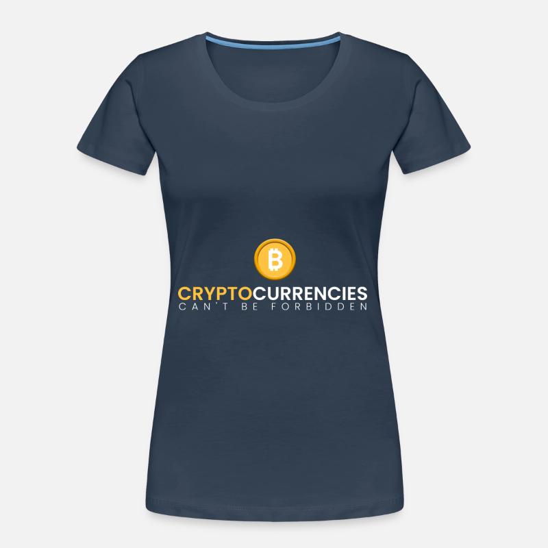 Cryptos cannot be banned Women's Premium Organic T-Shirt