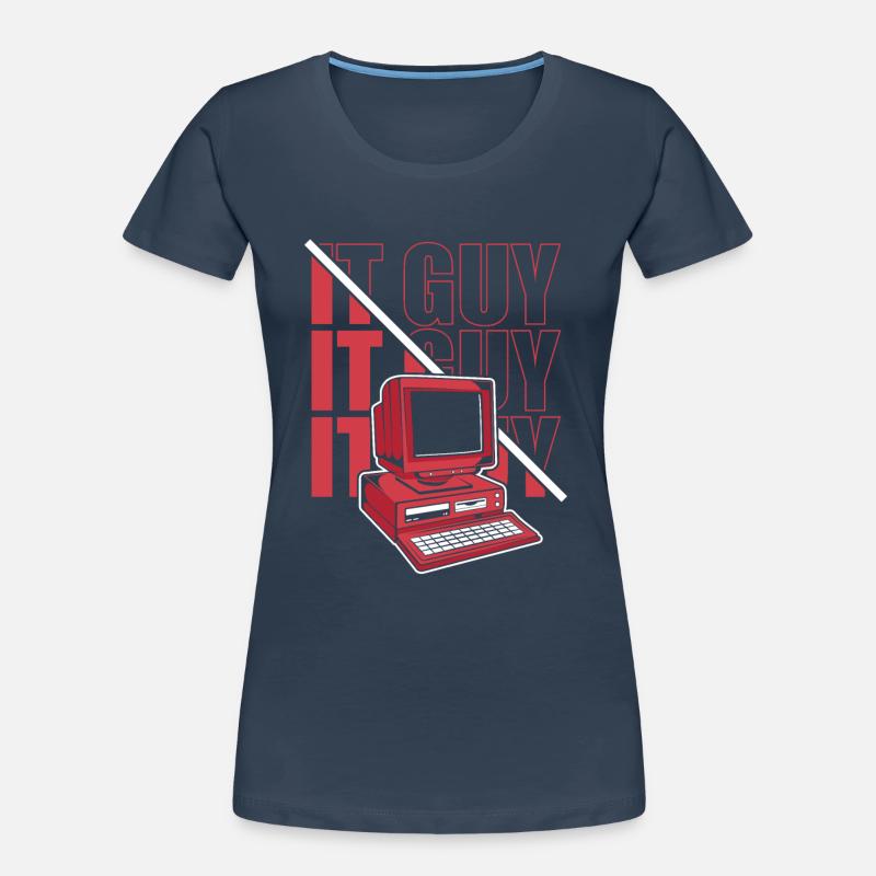 IT Guy Computer Scientist Admin IT Operations Administrator Women's Premium Organic T-Shirt