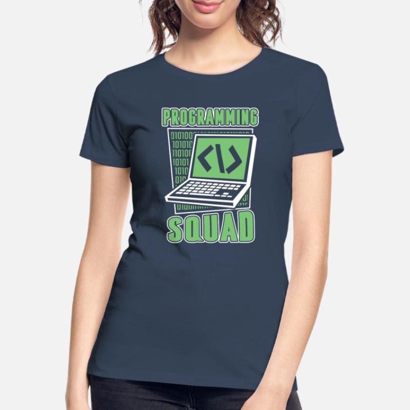 Programming Squad Softwareentwickler Developer Frauen Premium Bio T-Shirt