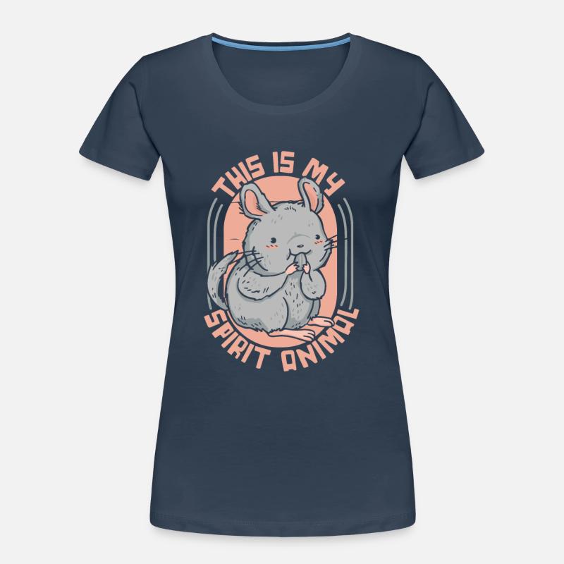 C’est mon animal à queue courte longue queue T-shirt bio Premium Femme