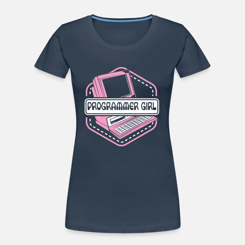 Programmer Girl Software Engineer Developer Women's Premium Organic T-Shirt