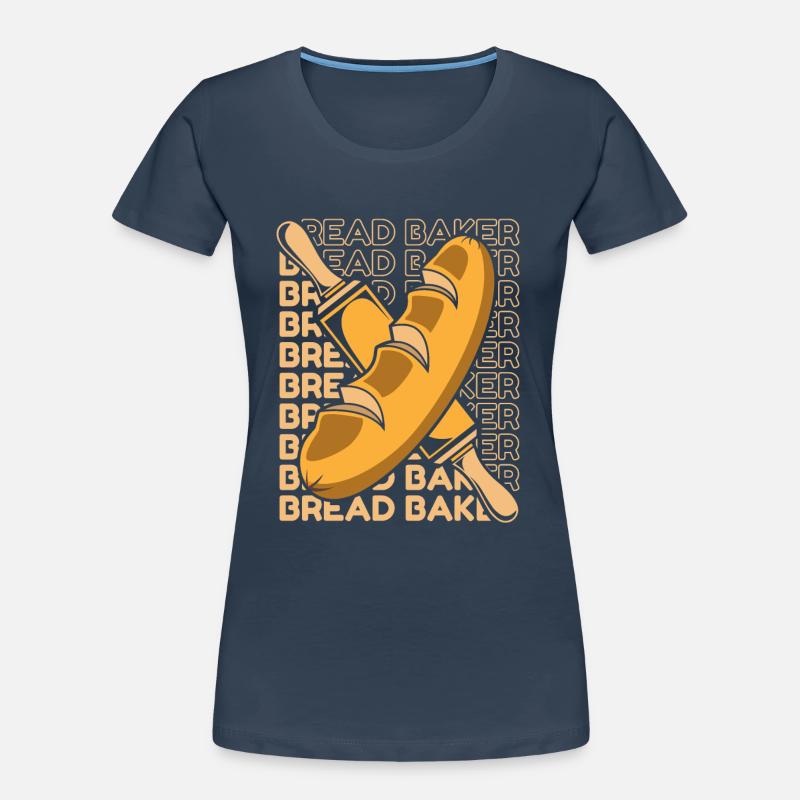 Bread Dough Bread Maker Bread Queen Lover Bread Women's Premium Organic T-Shirt