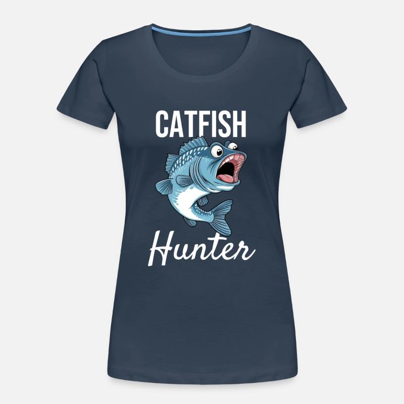 Catfish Hunter Frauen Premium Bio T-Shirt