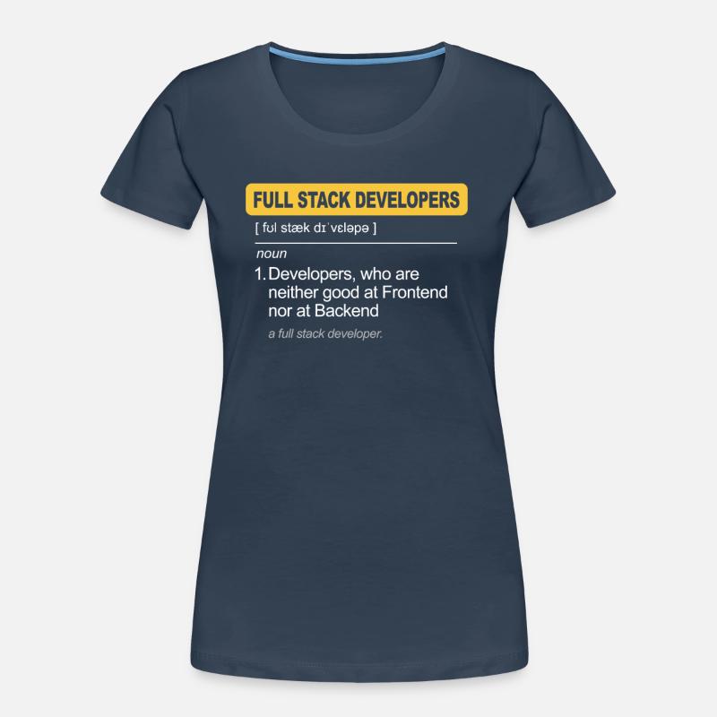 Programmierer Humor Coding Witze Entwickler Frauen Premium Bio T-Shirt