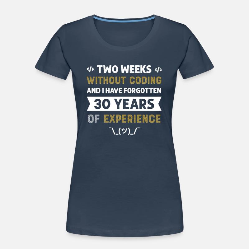 Programmierer Humor Coding Witze Entwickler Frauen Premium Bio T-Shirt