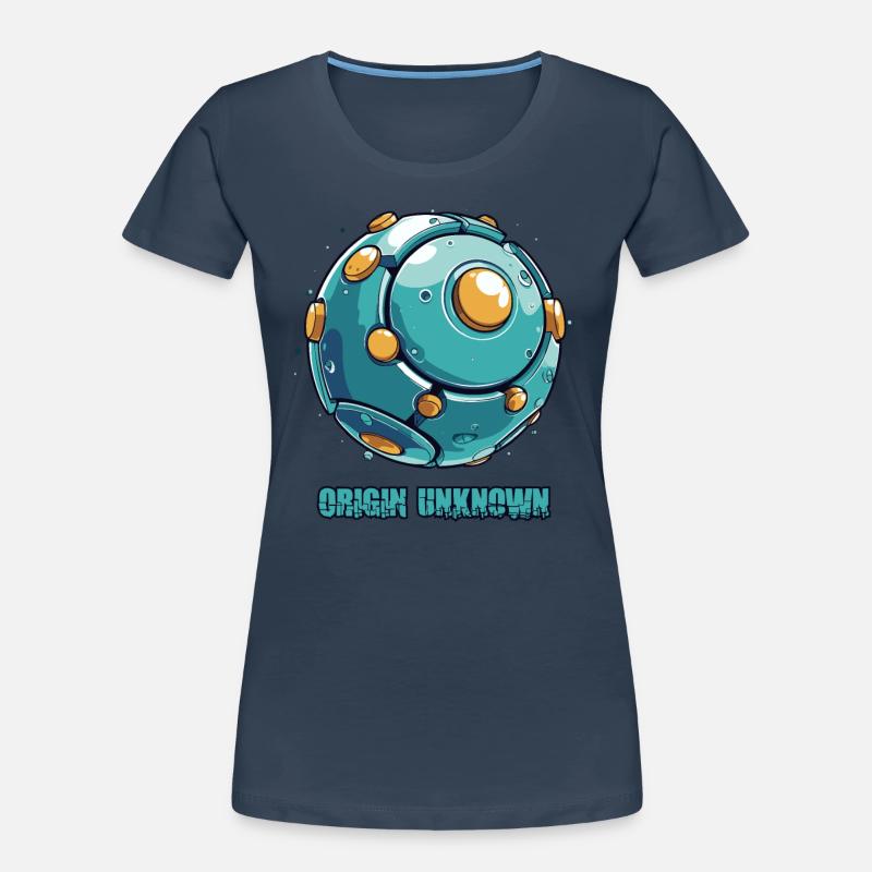 Round unknown object, origin unknown Women's Premium Organic T-Shirt