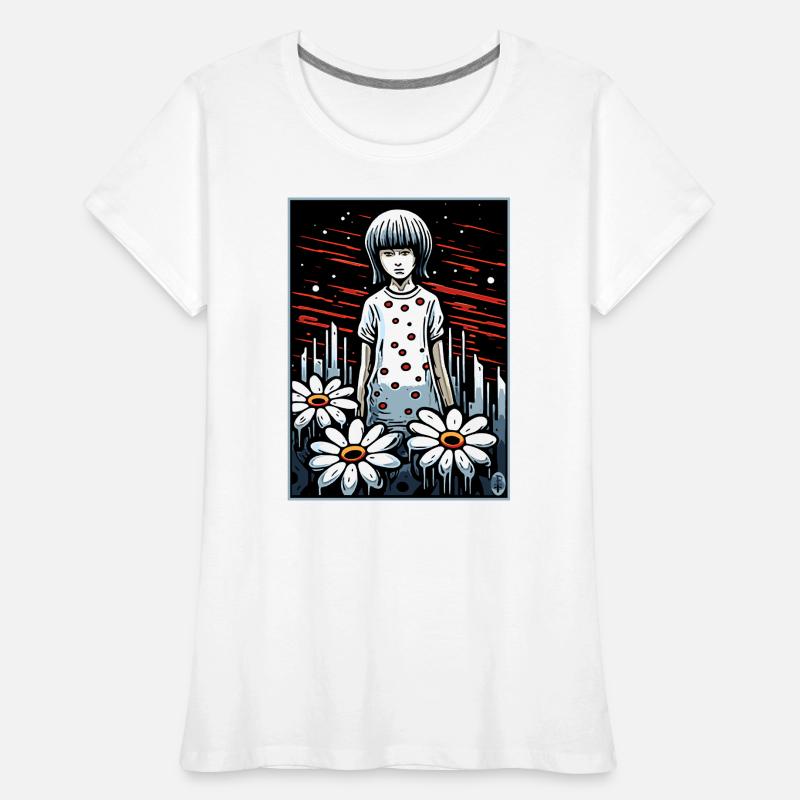 Schwere Melancholie oder Schlaflosigkeit Frauen Premium Bio T-Shirt