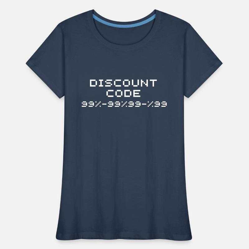 Code de réduction/code de rabais 99 T-shirt bio Premium Femme