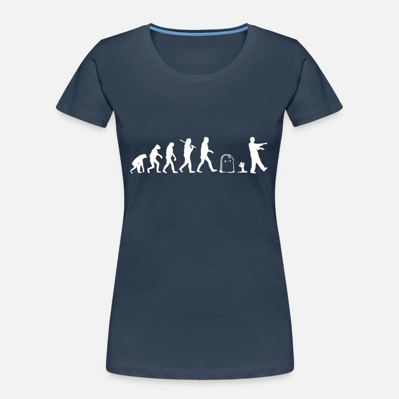 Evolution Frauen Premium Bio T-Shirt