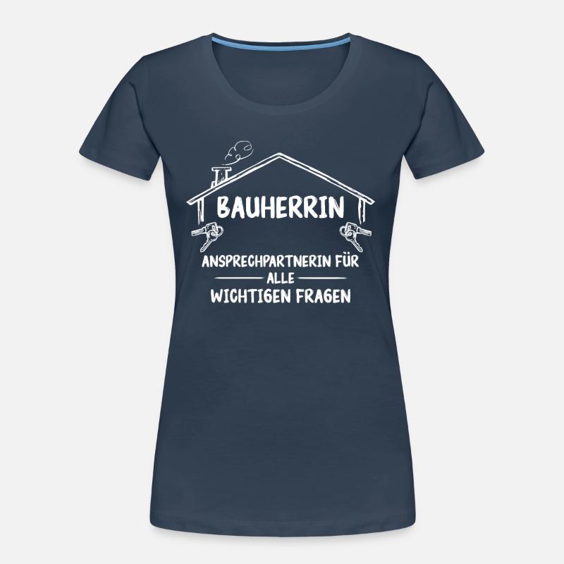 Client : Constructeur de maisons, constructeur de maisons T-shirt bio Premium Femme