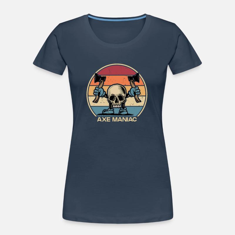 Axe Maniac Axe Throwing Competition Game Axe Women's Premium Organic T-Shirt