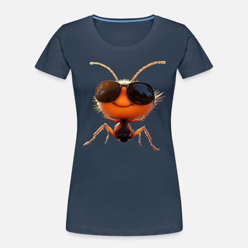fourmi fourmi de forêt fourmi de feu insecte fourmis mignonnes T-shirt bio Premium Femme