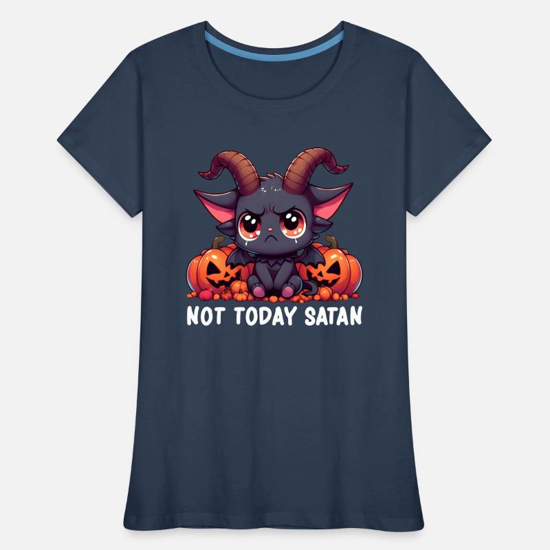 Satan Baphomet Evil Devil Lucifer - Cute Baphomet T-shirt bio Premium Femme