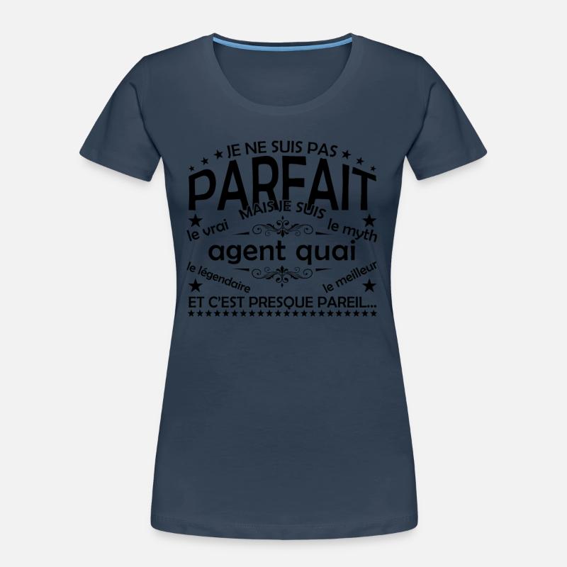 Dock Agent Gift Dock Agent The Real Dock Agent Women's Premium Organic T-Shirt