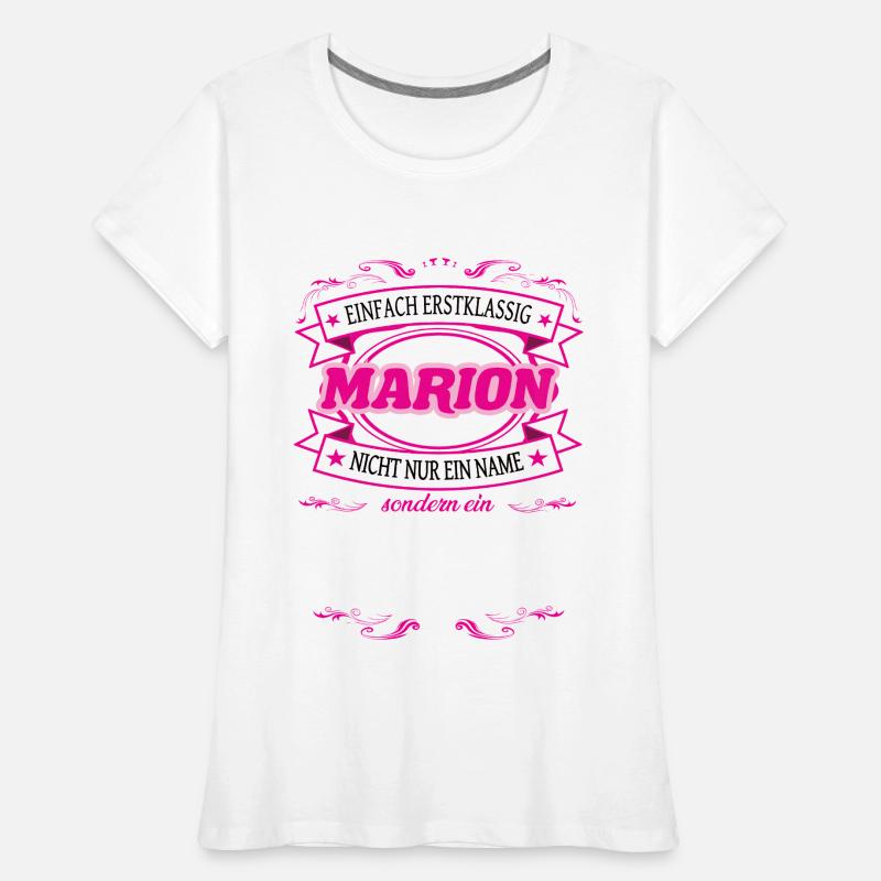 Qualitätsmerkmal Marion einfach Erstklassig Frauen Premium Bio T-Shirt