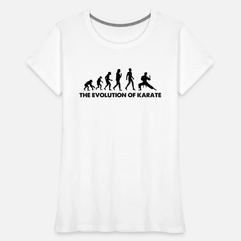 L’évolution du karaté T-shirt bio Premium Femme