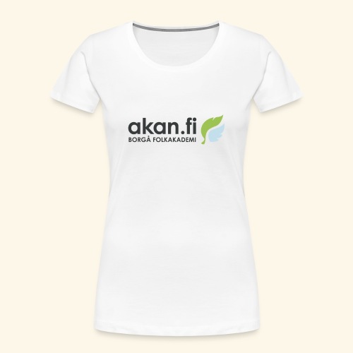 Akan Black - Ekologisk premium-T-shirt dam
