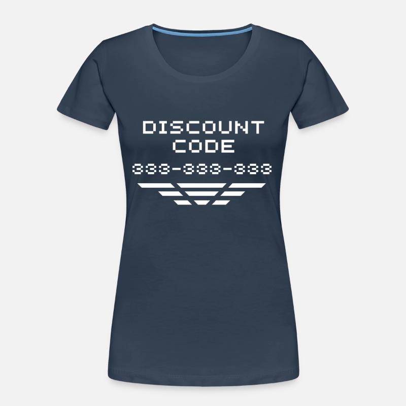 Rabattcode/Rabattcode 333 Frauen Premium Bio T-Shirt