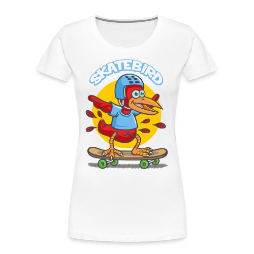 Skatebird - T-shirt bio Premium Femme