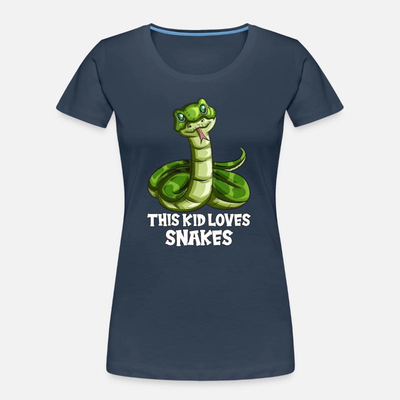 Kind Schlangenoutfit Schlangen Snake Natter Python Frauen Premium Bio T-Shirt