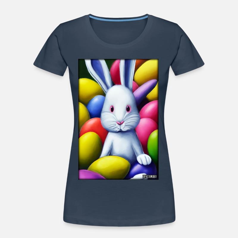 Rabbit Easter Easter Pet Easter Holiday Women's Premium Organic T-Shirt