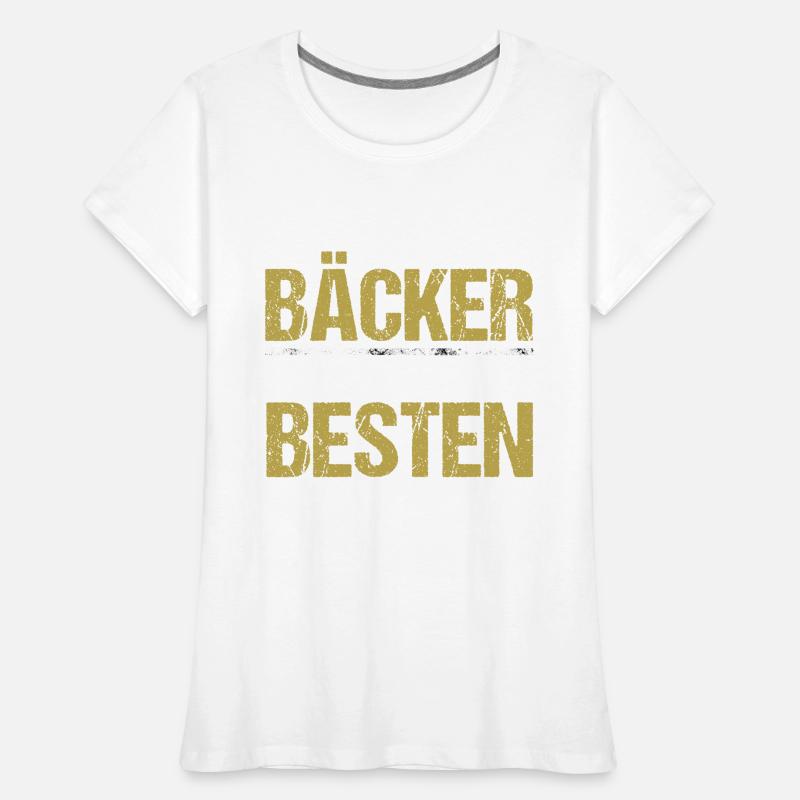 Anyone can study - Bäcker Edition Women's Premium Organic T-Shirt