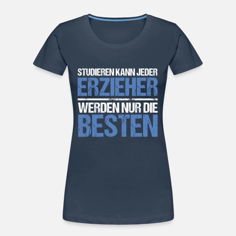 Anyone can study - Educator Edition Women's Premium Organic T-Shirt