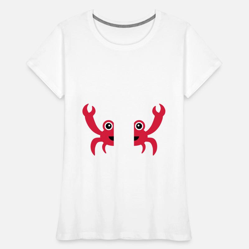 Chef (geteilte Krabbe) Frauen Premium Bio T-Shirt