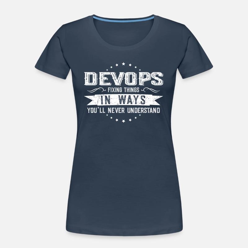 Developer Colleagues Gift Profession Saying Funny Women's Premium Organic T-Shirt