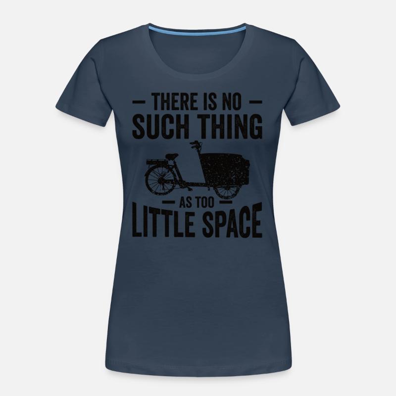 Trop peu d’espace vélo cargo vélo cargo T-shirt bio Premium Femme