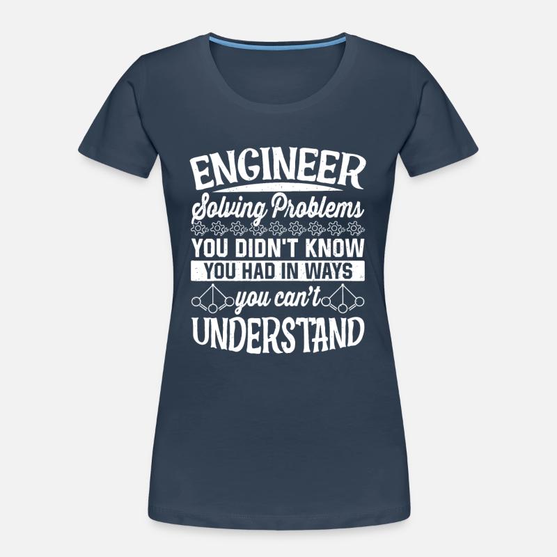 Engineer Solving Problems Women's Premium Organic T-Shirt