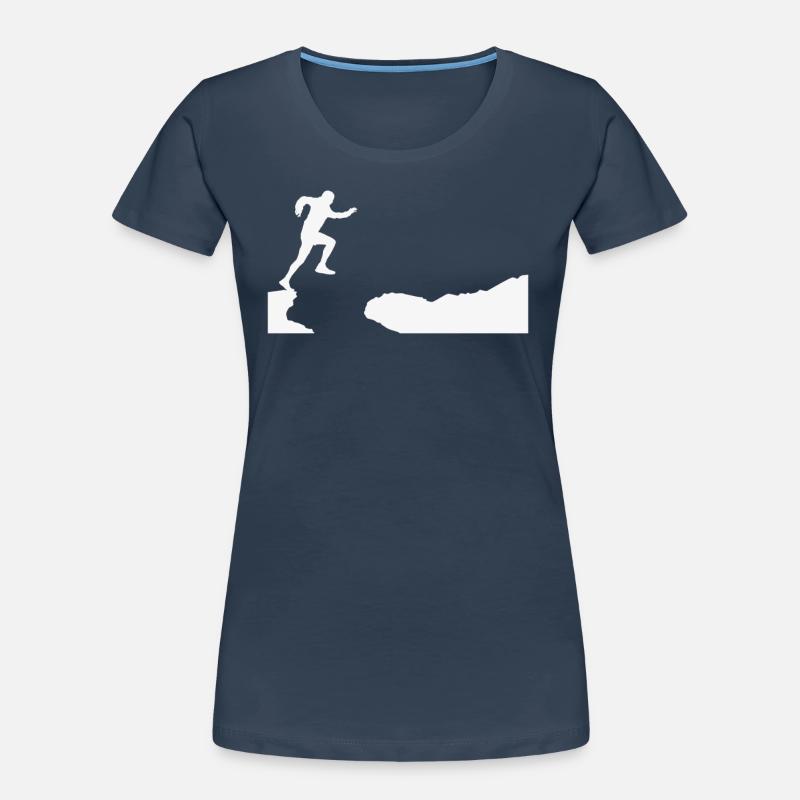 Trail Runner Cross Trail Mountain Runner Women's Premium Organic T-Shirt
