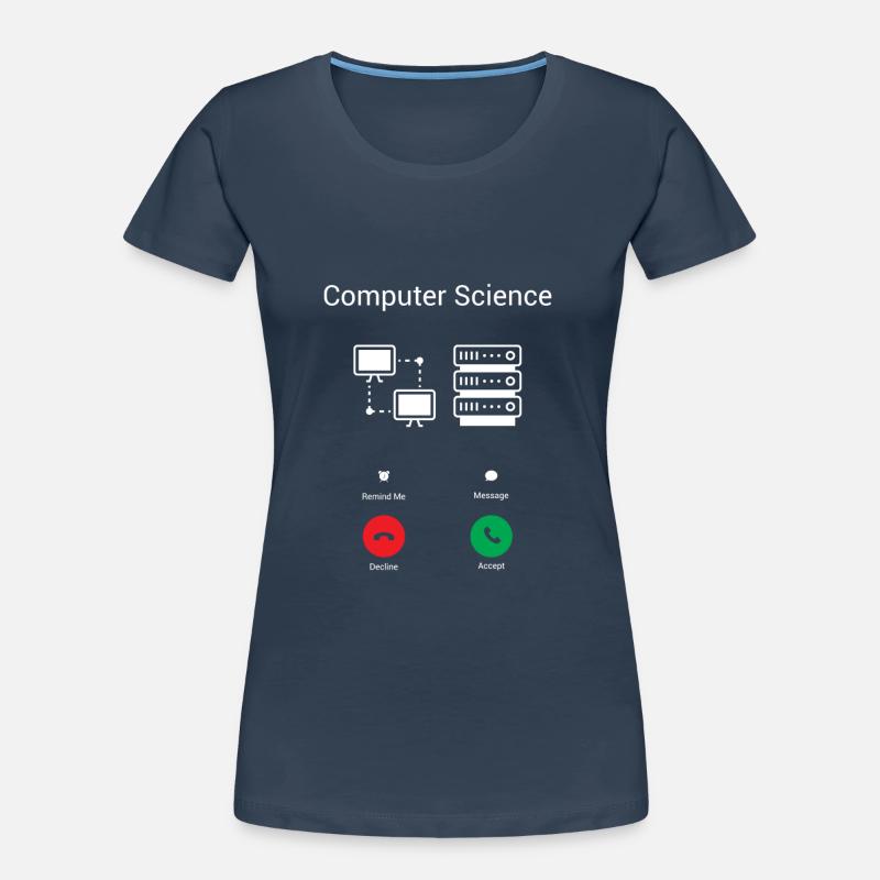 Der PC ruft Frauen Premium Bio T-Shirt